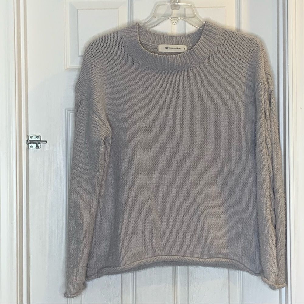 The Impeccable Pig Gray Sweater Size Medium